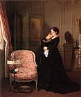 Consolation by Auguste Toulmouche